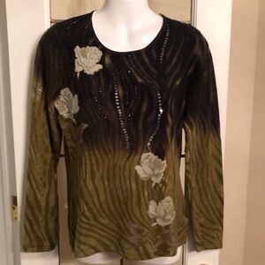 Alison Sheri Beaded Sweater